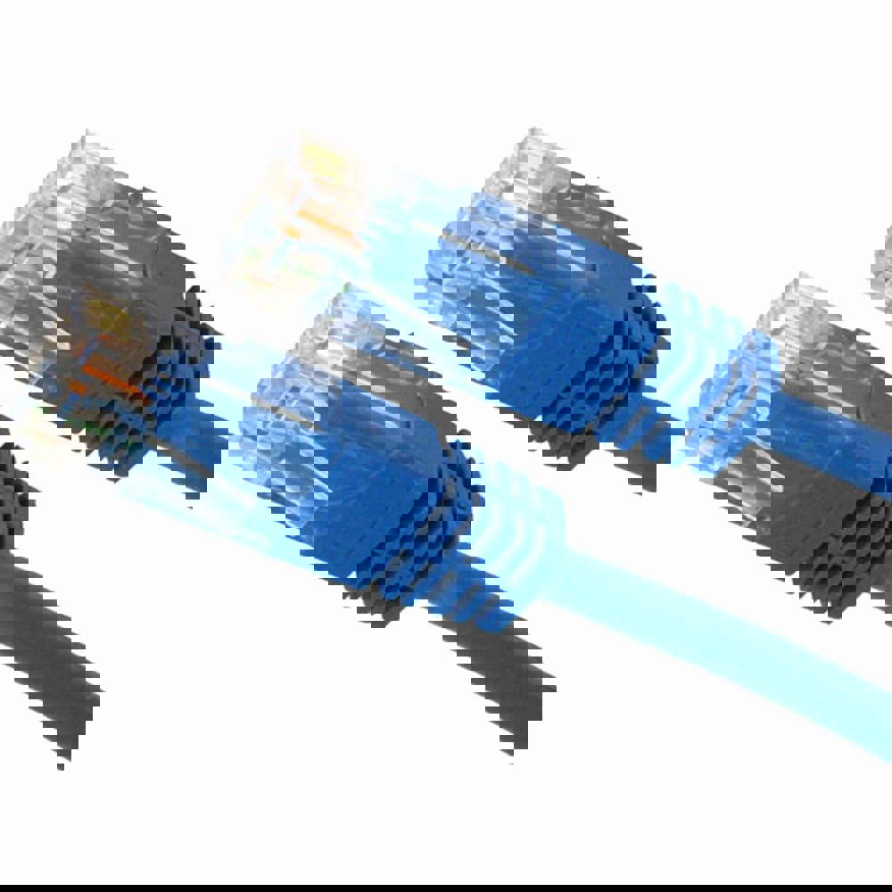 35FT CAT5E BLUE MOLDED PATCH CABLE